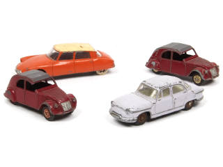 Lot 289 - DINKY TOYS (FRANCE) (4)