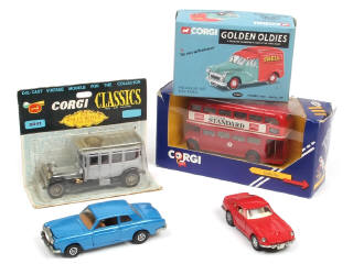 Lot 334 - CORGI TOYS (GB) (5)