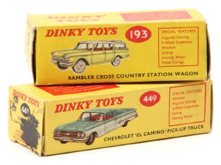 Lot 281 - DINKY TOYS (GB) (2)