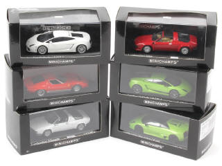 Lot 316 - MINICHAMPS (ALLEMAGNE) (6)