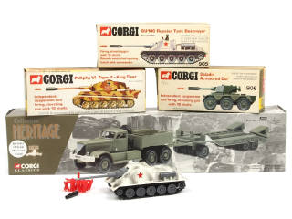 Lot 218 - CORGI TOYS (GB) (4)