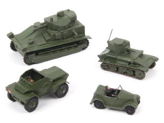 Lot 356 - DINKY TOYS (GB) (4)