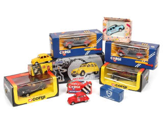 Lot 352 - CORGI TOYS (GB) (9)