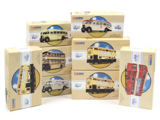 Lot 312 - CORGI TOYS (GB) (8)