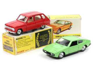 Lot 304 - DINKY TOYS (FRANCE) (2)