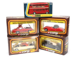 Lot 328 - CORGI TOYS (GB) (5)