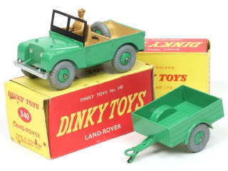 Lot 348 - DINKY TOYS (GB) (2)