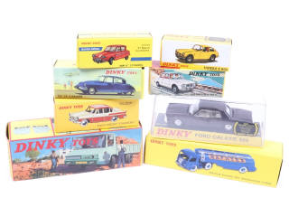 Lot 195 - DINKY TOYS (FRANCE) (8)