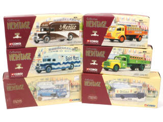 Lot 198 - CORGI TOYS (GB) (6)