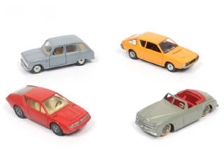 Lot 374 - DINKY TOYS (FRANCE) (4)