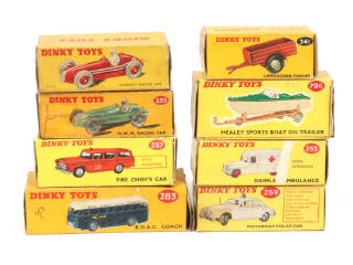 Lot 168 - DINKY TOYS (GB) (8)
