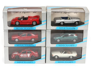 Lot 216 - MINICHAMPS (ALLEMAGNE) (6)