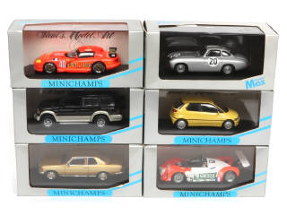 Lot 201 - MINICHAMPS (ALLEMAGNE) (6)