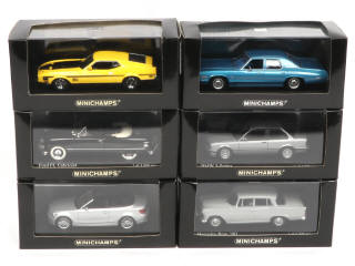 Lot 206 - MINICHAMPS (ALLEMAGNE) (6)