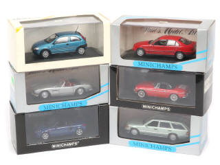 Lot 172 - MINICHAMPS (ALLEMAGNE) (6)