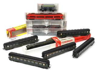 Lot 14 - FLEISCHMANN 'HO' (ALLEMAGNE) (10)