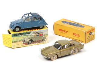 Lot 236 - DINKY TOYS (FRANCE) (2)