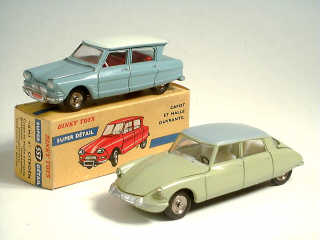 Lot 731 - DINKY TOYS (FRANCE) (2)