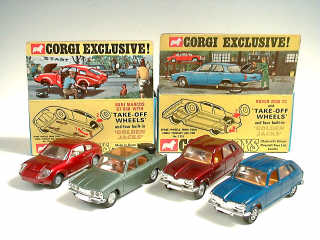 Lot 603 - CORGI TOYS (4)