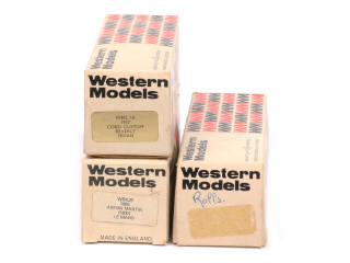 Lot 120 - WESTERN MODELS (GB) (3)