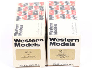 Lot 155 - WESTERN MODELS (GB) (2)