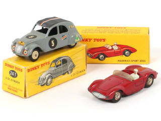 Lot 229 - DINKY TOYS (FRANCE) (2)