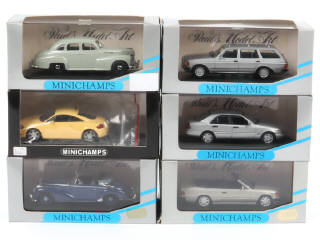 Lot 127 - MINICHAMPS (ALLEMAGNE) (6)
