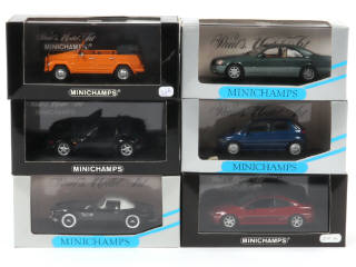 Lot 126 - MINICHAMPS (ALLEMAGNE) (6)