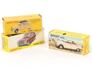 Lot 122 - DINKY TOYS (FRANCE) (3)