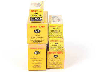 Lot 123 - DINKY TOYS (FRANCE) (6)