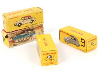 Lot 114 - DINKY TOYS (FRANCE) (4)