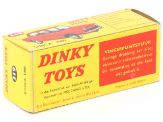 Lot 25 - DINKY TOYS (FRANCE) Série HARRIS (1)