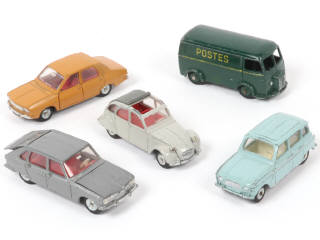 Lot 256 - DINKY TOYS (FRANCE) (5)