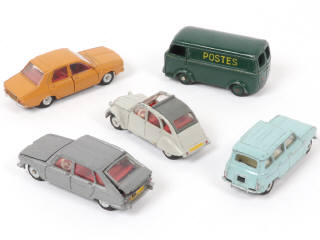 Lot 256 - DINKY TOYS (FRANCE) (5)