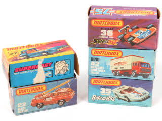 Lot 118 - MATCHBOX - SUPERFAST (GB) (5)