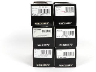 Lot 118 - MINICHAMPS (ALLEMAGNE) (6)