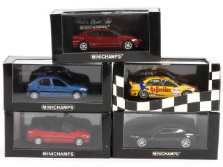 Lot 134 - MINICHAMPS (ALLEMAGNE) (5)
