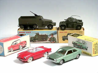 Lot 621 - DINKY TOYS & C.I.J. (4)