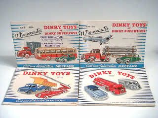 Lot 628 - DINKY TOYS FRANCE (4)