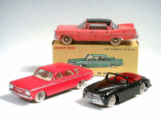 Lot 644 - DINKY TOYS (FRANCE) (3)