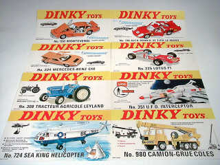 Lot 589 - DINKY TOYS GB (8)