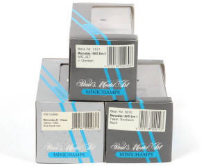 Lot 214 - MINICHAMPS (ALLEMAGNE) (3)