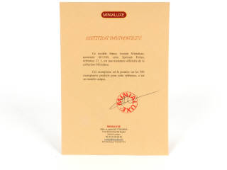 Lot 254 - MINIALUXE (FRANCE) (1)
