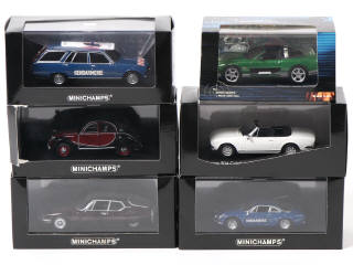 Lot 147 - MINICHAMPS (ALLEMAGNE) (6)