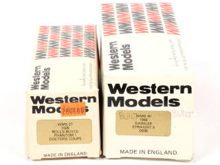 Lot 288 - WESTERN MODELS (GB) (2)