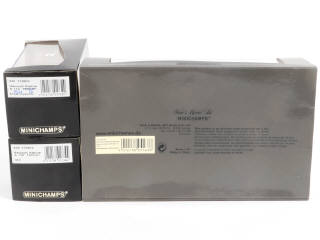 Lot 159 - MINICHAMPS (ALLEMAGNE) (3)