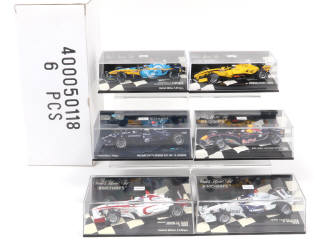 Lot 121 - MINICHAMPS (ALLEMAGNE) (6)