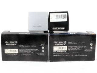 Lot 271 - MINICHAMPS (ALLEMAGNE) (4)