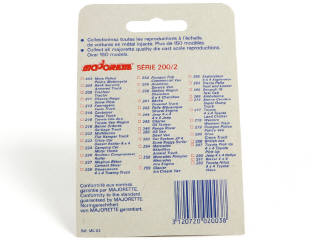 Lot 177 - MAJORETTE (FRANCE) (1)