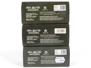 Lot 159 - MINICHAMPS (ALLEMAGNE) (3)